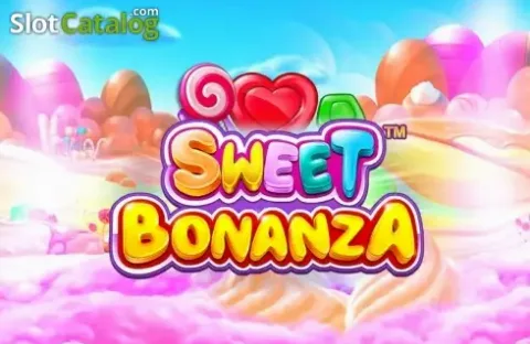 Sweet Bonanza, kolorowe cukierki i owoce